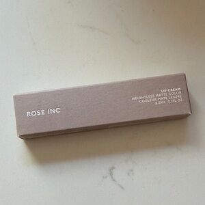 New Rose Inc Matte Lip Cream Shade then I knew